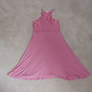 Size small pink flowy dress